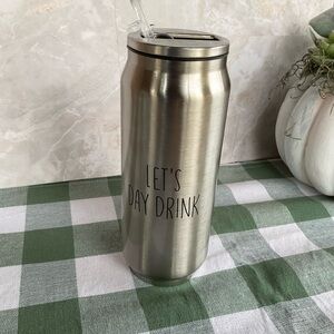 Stainless steel water can tumbler